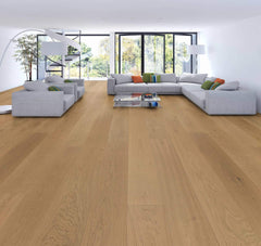 Compass Materials Inc Prime Oaks (Prime Grade) Collection - 5/8" T x 10.24"W (4mm Wear Layer) Pro SELECT grade Oak Engineered Hardwood flooring (24.63sqft. per box) - Golden State Floors