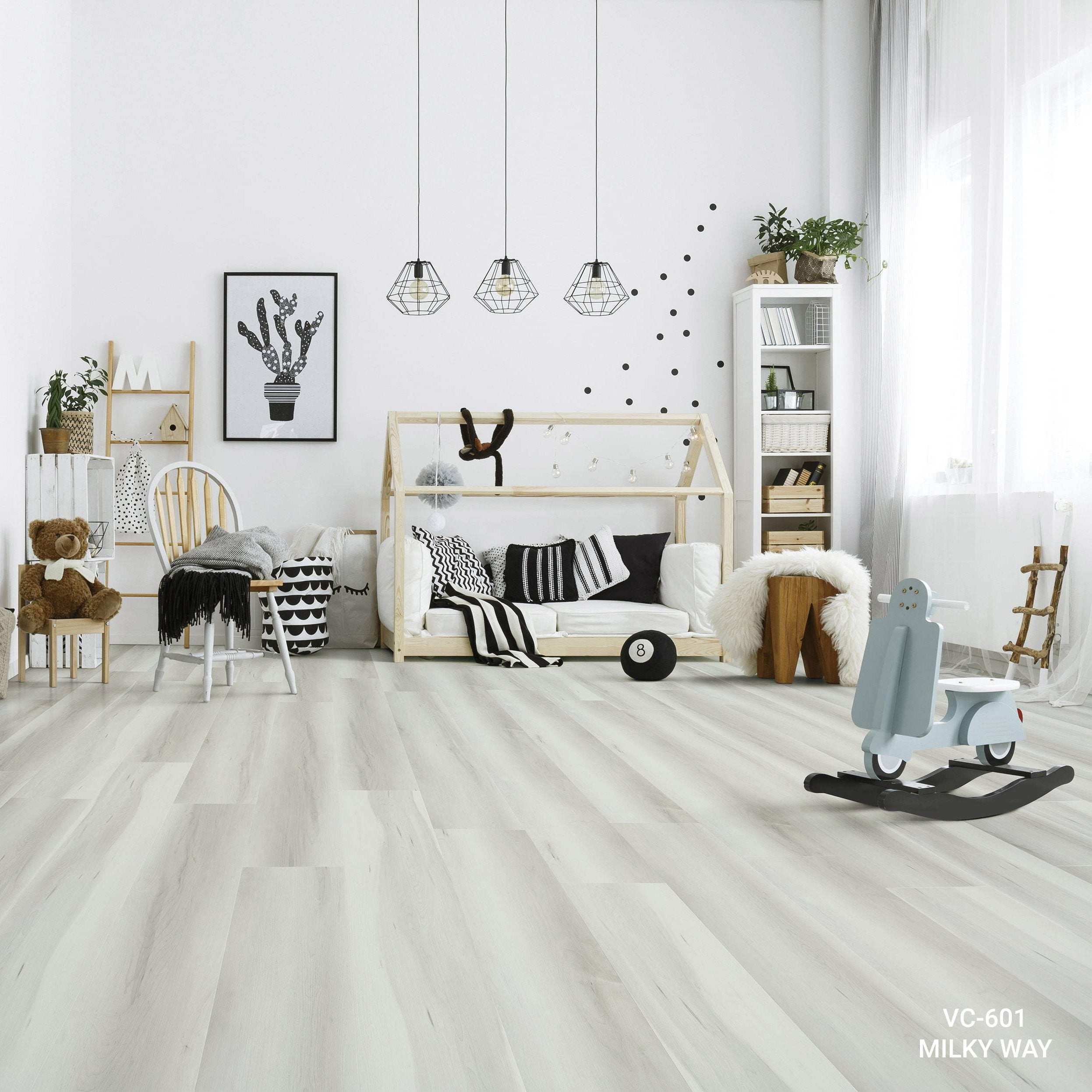 Vellichor GALAXY Collection -  7.5mm T x 9" W SPC Vinyl flooring (22.44sqft/box) - Golden State Floors