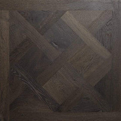 Villagio LA SPEZIA ( V ) Collection - 3/4"T x  31-1/2"W (4mm Wear Layer) Rustic Grade Chevron & Herringbone European Oak Engineered Hardwood flooring (13.78sqft. per box)