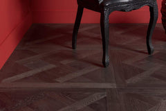 Villagio LA SPEZIA ( V ) Collection - 3/4"T x  31-1/2"W (4mm Wear Layer) Rustic Grade Chevron & Herringbone European Oak Engineered Hardwood flooring (13.78sqft. per box)