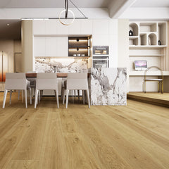 Vandyck Innato Collection - 5/8" T x  6.5" W ABCD grade European Oak Engineered Hardwood flooring (26.42sqft. per box) - Golden State Floors