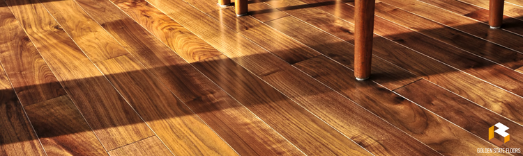 Close up of beautiful wood flooring