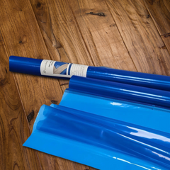 Moisture Barrier Film (200 sq.ft./roll) blue underlayment - Golden State Floors