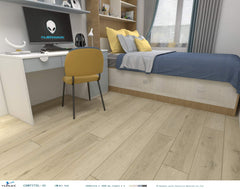 Golden State Floors Nucore Longboard Plus Collection, 8mm T x 9 in. W x 72 in. L WPC Waterproof vinyl flooring (35.82sqft/box)